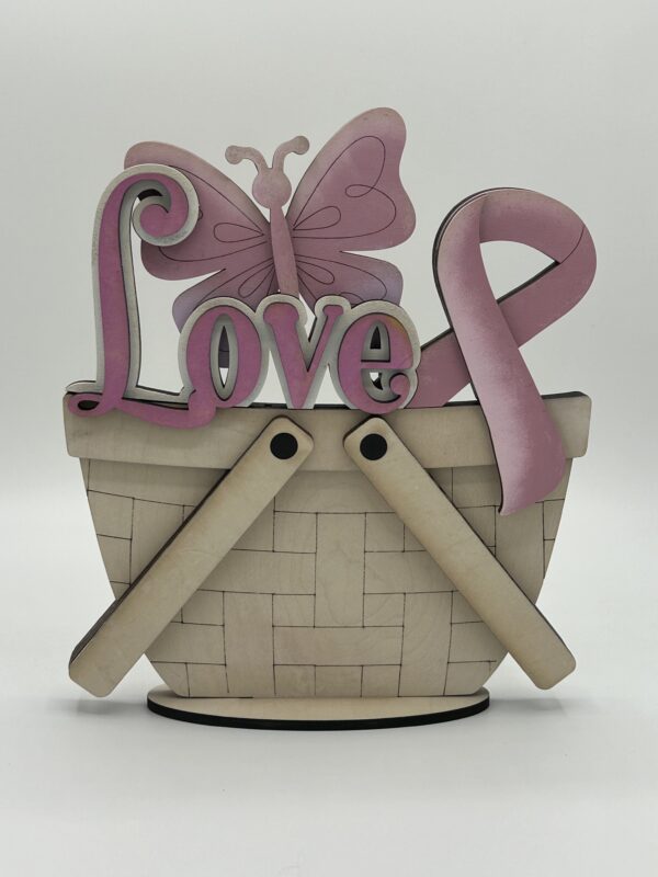 Breast Cancer Ribbon - Love