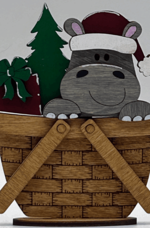 Christmas Hippopotamus