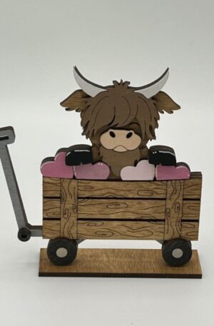 Highland Cow Valentine