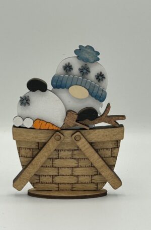 Winter Snowflake Gnome